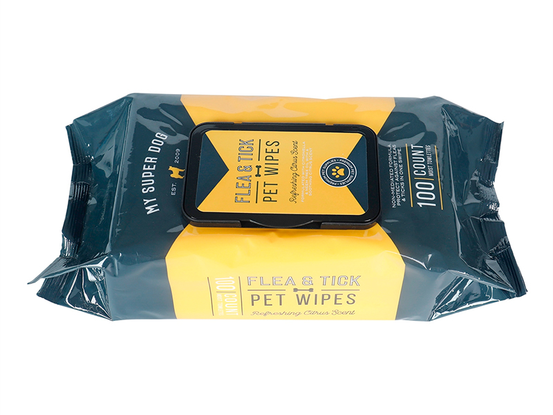 Salviette umidificate per animali domestici